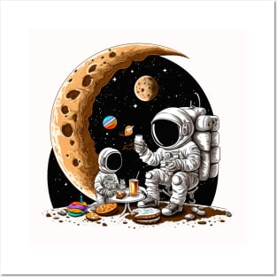 Moon Lunch Posters and Art